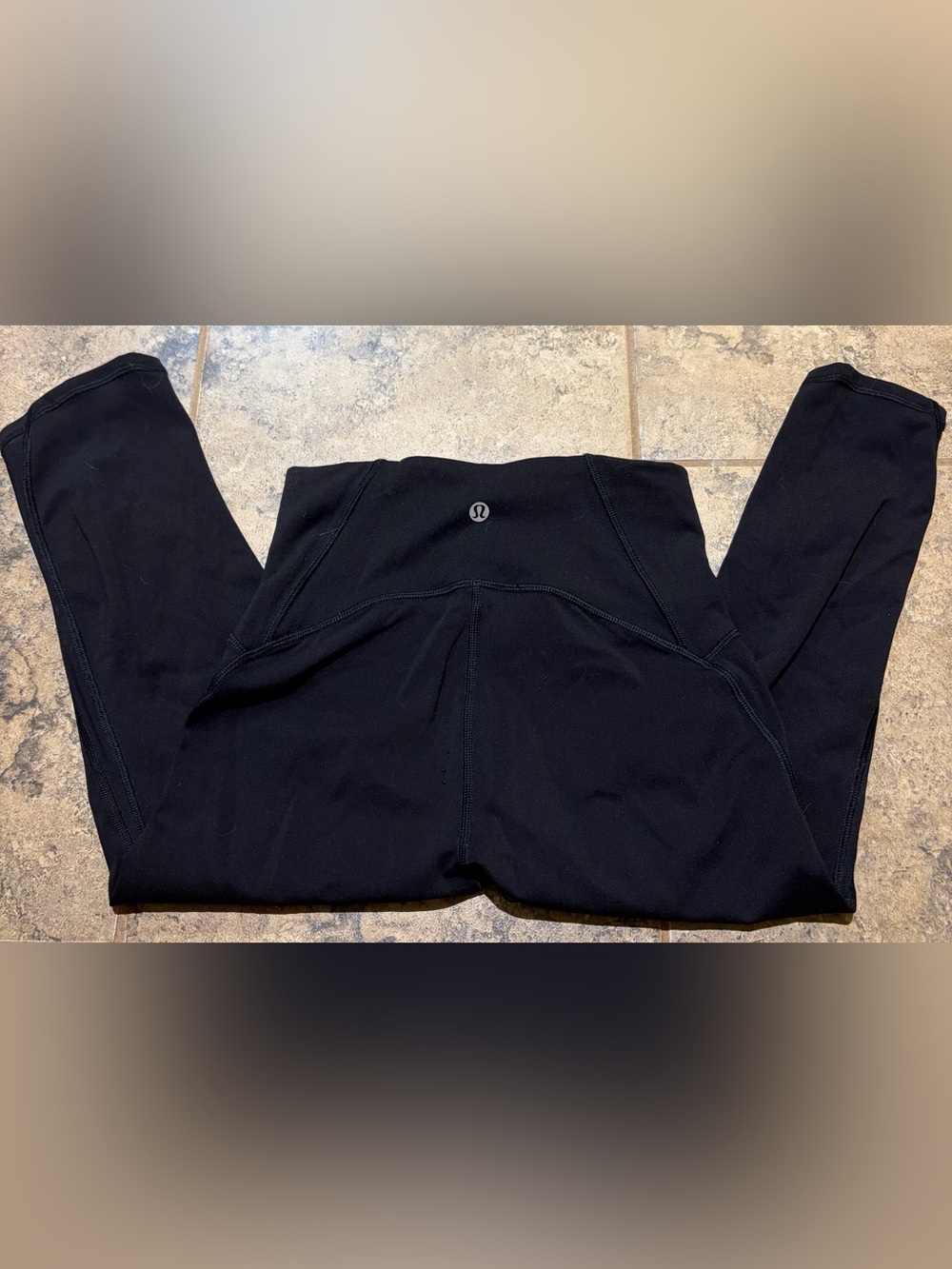 Lululemon Align Crop 17” Black Leggings Size 4 womens